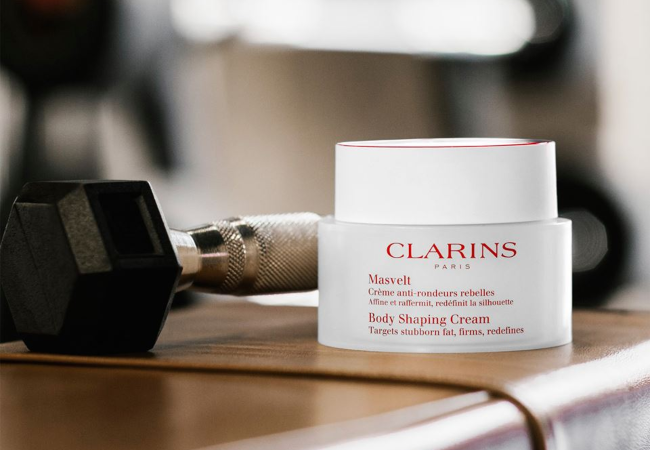 Kem tan mỡ bụng sau sinh Clarins Paris