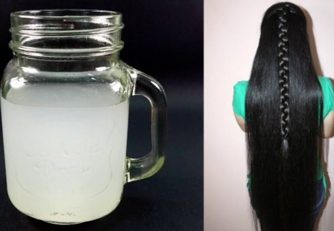 Cách mọc tóc nhanh dài bằng nước vo gạo